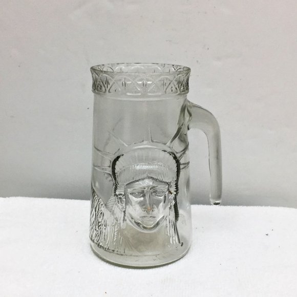 Statue of Liberty Tankard Anchor Glass Vintge 1986 - Picture 3 of 7